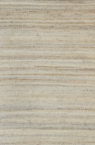 Taj Blue Natural Basket Weave Jute Rug 150x220cm