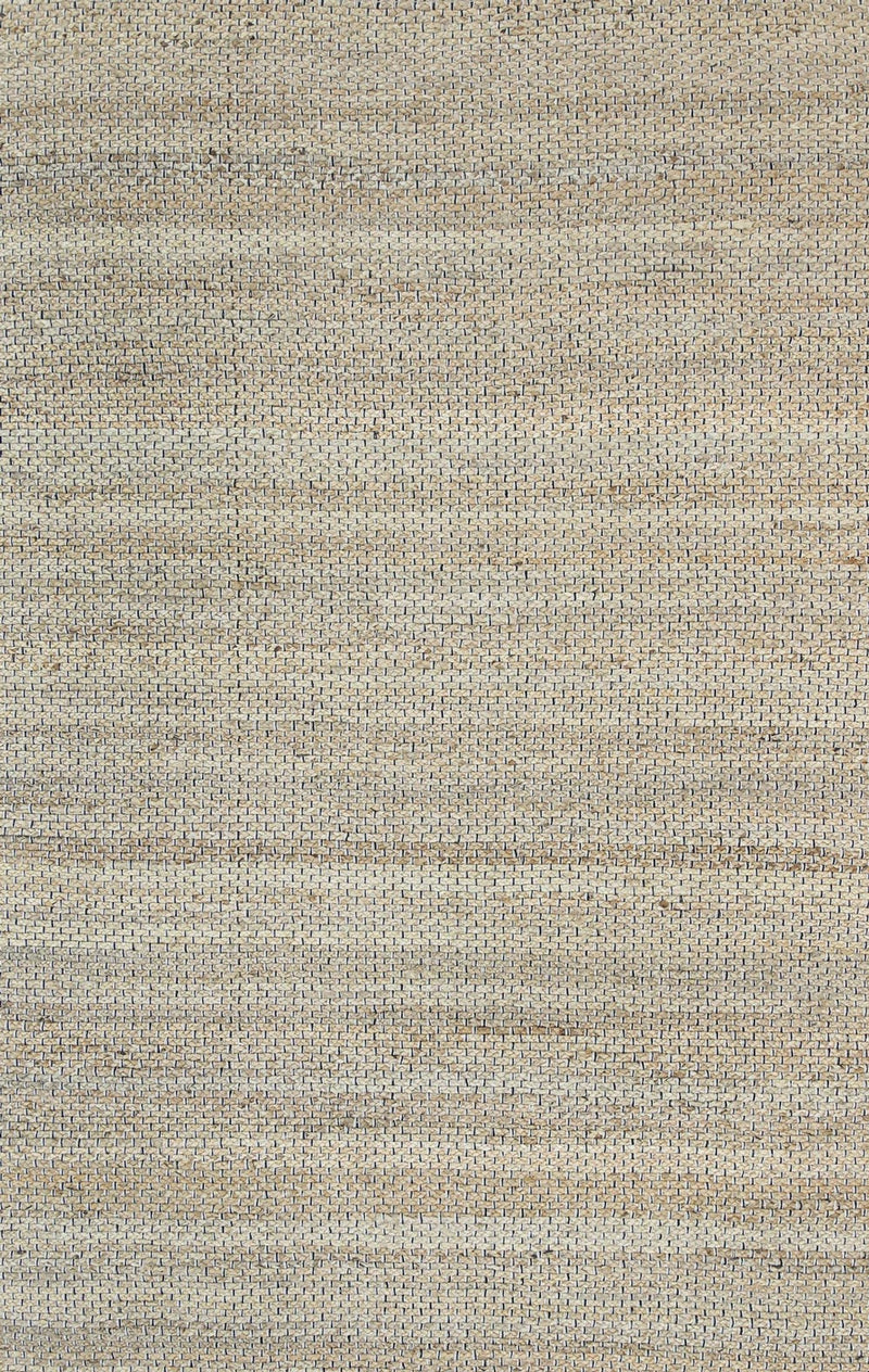 Taj Black Natural Basket Weave Jute Rug 190x280cm