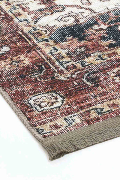 Crowne Waterproof Red Oriental Rug 280x380 cm