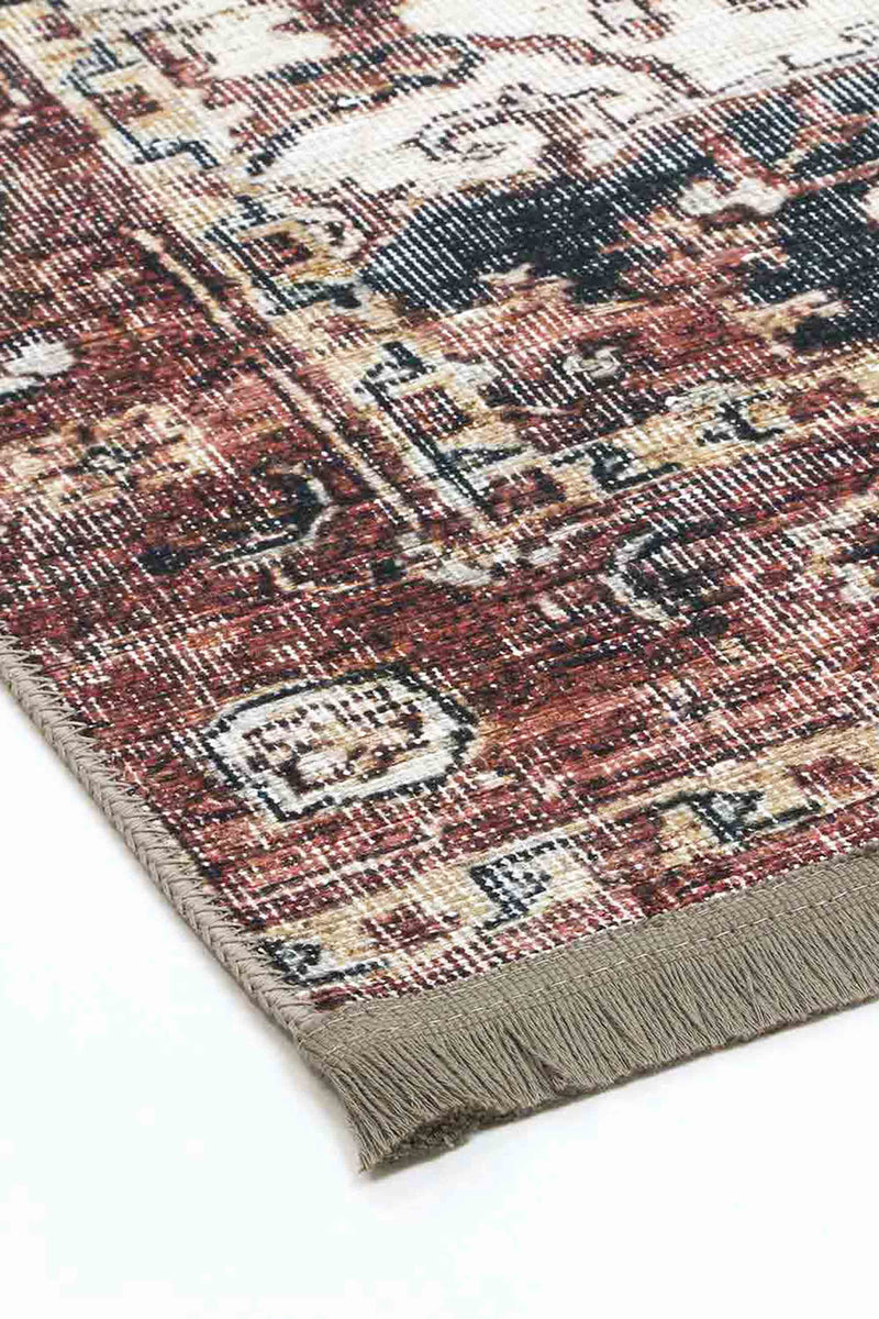 Crowne Waterproof Red Oriental Rug 280x380 cm