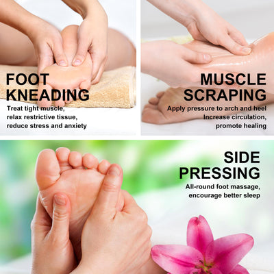 Forever Beauty Silver Foot Massager Shiatsu Ankle Kneading Remote