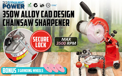 Alloy Chainsaw Sharpener Electric Grinder 350W