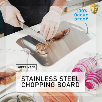 Stainless Steel Chopping Cutting Board Antibacterial Food Grade Small