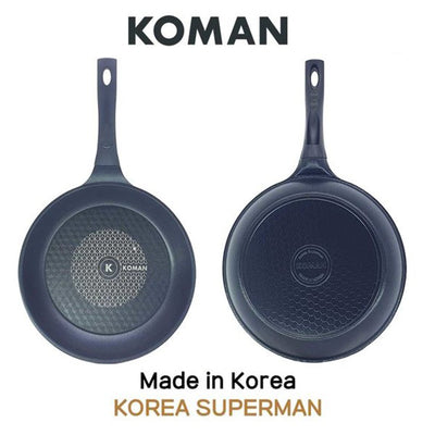 KOMAN Non-Stick Titanium Coating Frying Pan 26cm + Glass Lid