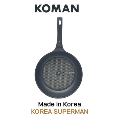 KOMAN Non-Stick Titanium Coating Frying Pan 28cm + Glass Lid