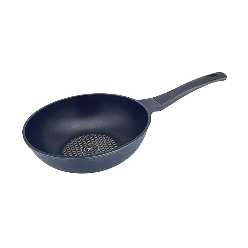 KOMAN 26cm Titanium Coating Wok Pan Non-Stick