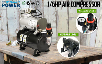 Air Brush Compressor for Air Brush Spray 1/6HP 3L