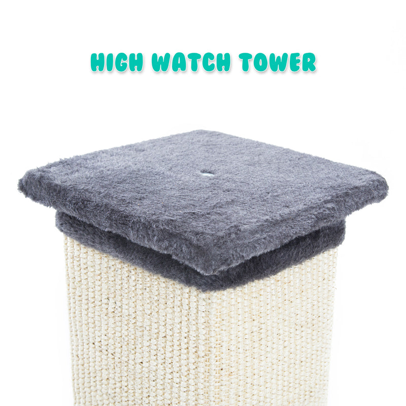 Cat Tree Pole Scratcher NOPPO 92cm GREY