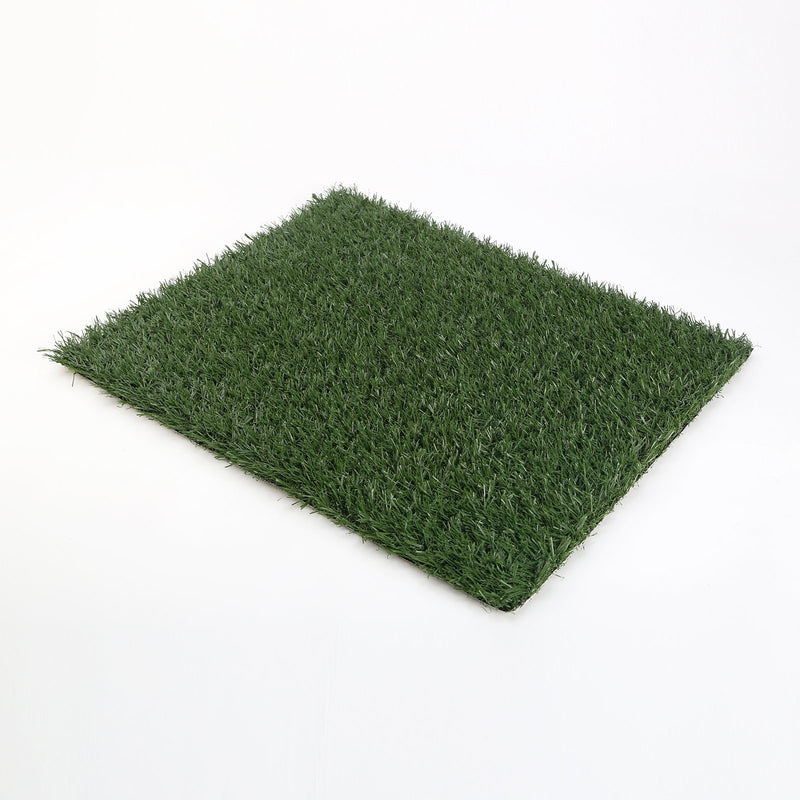 Pet Dog Potty Tray Training Toilet + 1 Grass Mat 69cm x 43cm