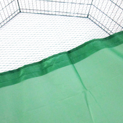 Net Cover Green for Pet Playpen Dog Cage 36in