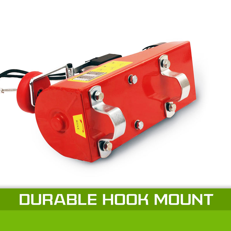 Electric Hoist Remote Chain Lift 240V 510w 125/250KG