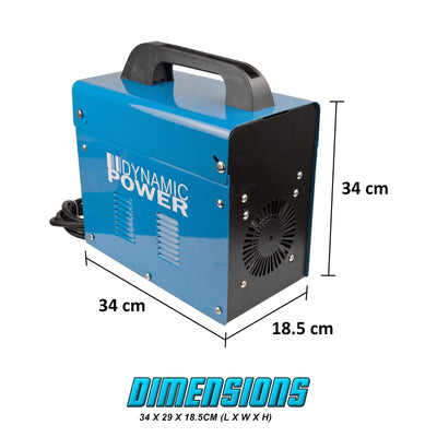 MIG Gasless Welder + Wire Portable Welding Machine 130Amp