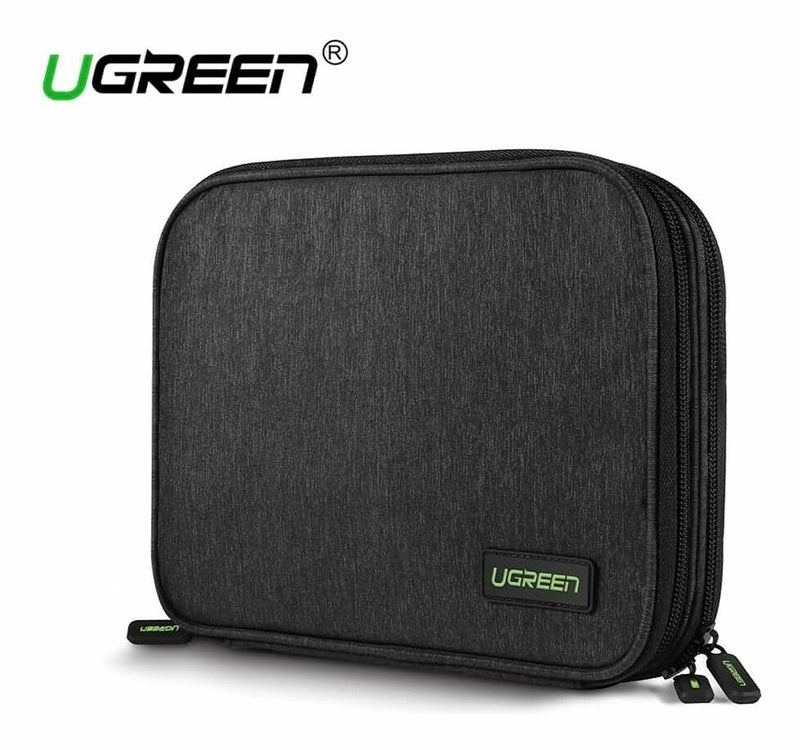 UGREEN 50147 Double Layer Electronic Accessories Organiser Travel Bag