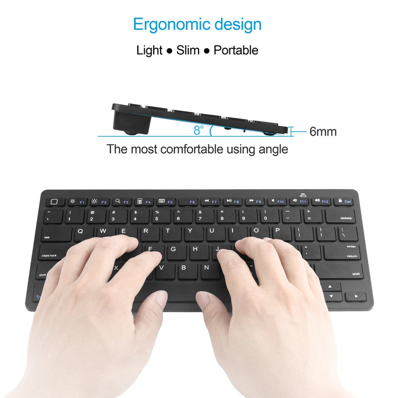 CHOETECH BH-006 Ultra Slim Wireless Bluetooth Keyboard