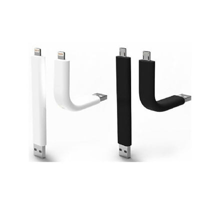 Flexible USB Data Sync Stand Mount Cable for iPhone 5/ 5S /6 BLACK ONLY