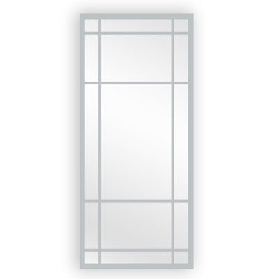 Window Style Mirror Full Length - White 80 CM x 180 CM