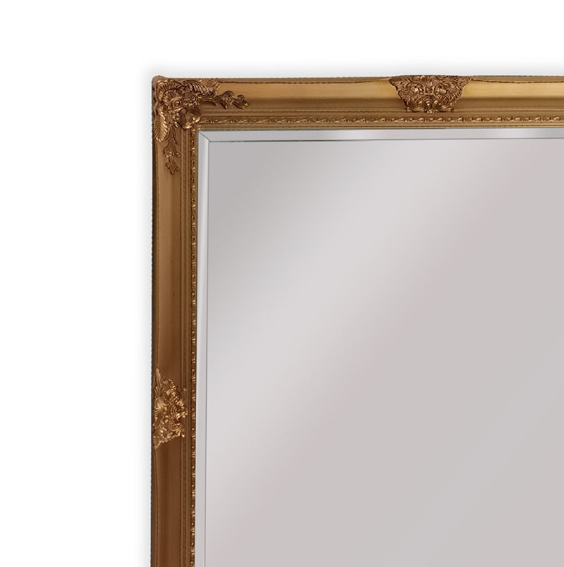 French Provincial Ornate Mirror - Country Gold - Medium 70cm x 170cm