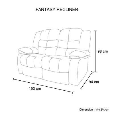 3+2 Seater Recliner Sofa In Faux Leather Lounge Couch in Brown