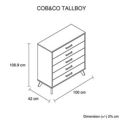 Cob&Co Tallboy Rustic Colour