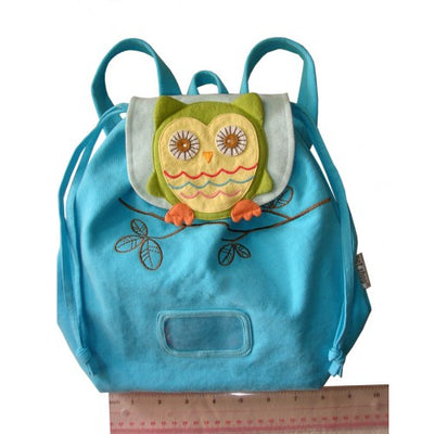 Owl Swim Bag Pinic Bag Blue