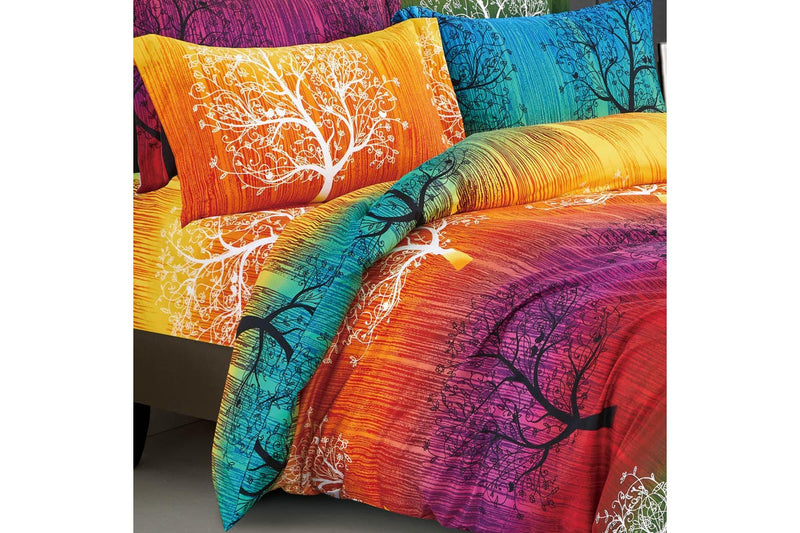 Luxton King Size Cumbria Fairy Forest Quilt Cover Set