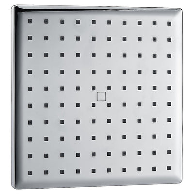 Overhead Rain Shower Head - 230mm Squared Large Chromed