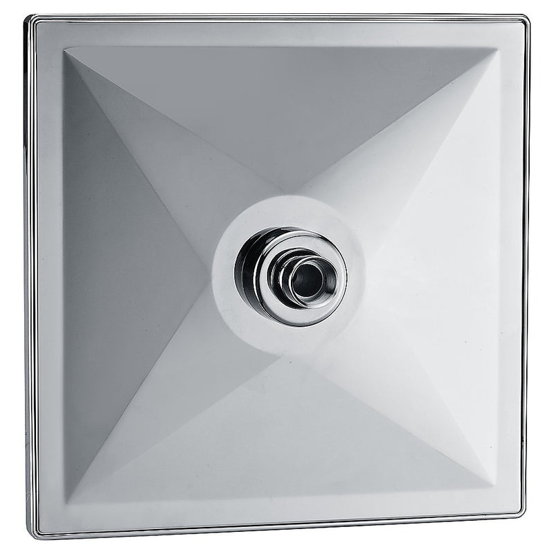 Overhead Rain Shower Head - 230mm Squared Large Chromed