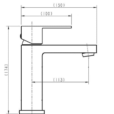 Basin Mixer Tap Faucet -Kitchen Laundry Bathroom Sink