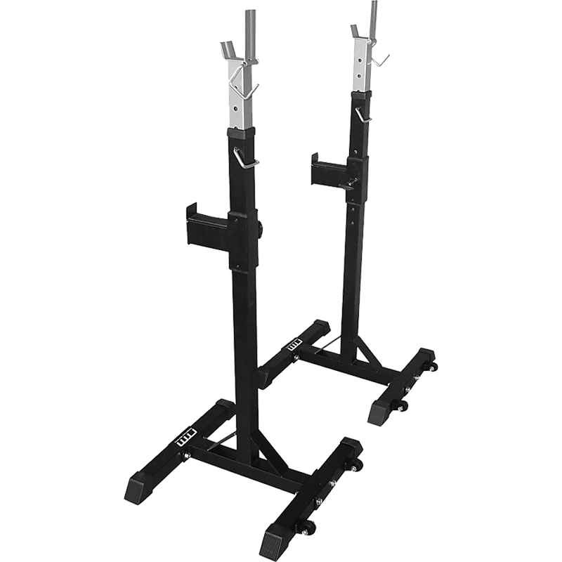 Squat Rack Stand Pair Bench Press Weight Lifting Barbell