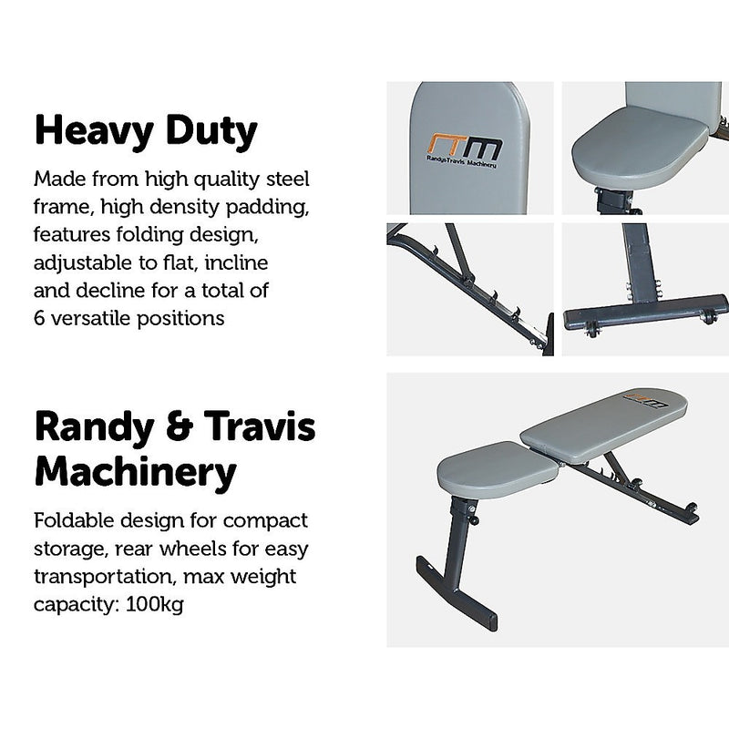 FID Flat Incline Decline Adjustable Bench Press