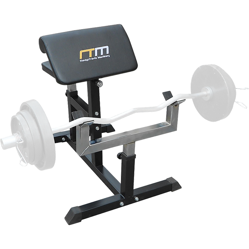 Preacher Curl Bench Weights Commercial Bicep Arms