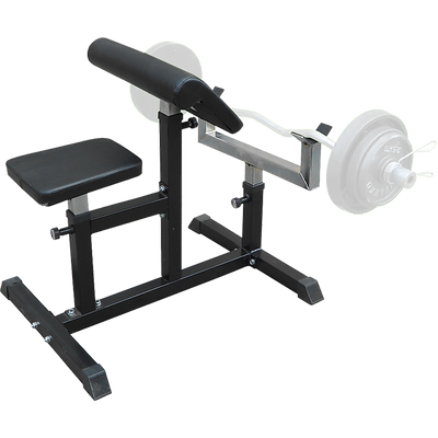 Preacher Curl Bench Weights Commercial Bicep Arms