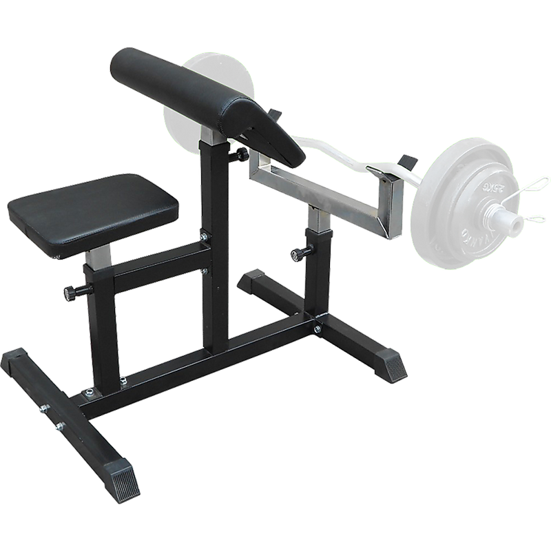 Preacher Curl Bench Weights Commercial Bicep Arms