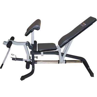 FID Flat Incline Decline Bench Press w/ Leg Extension