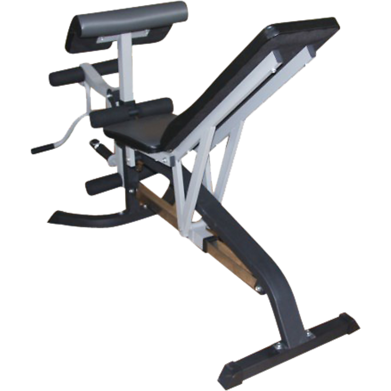 FID Flat Incline Decline Bench Press w/ Leg Extension