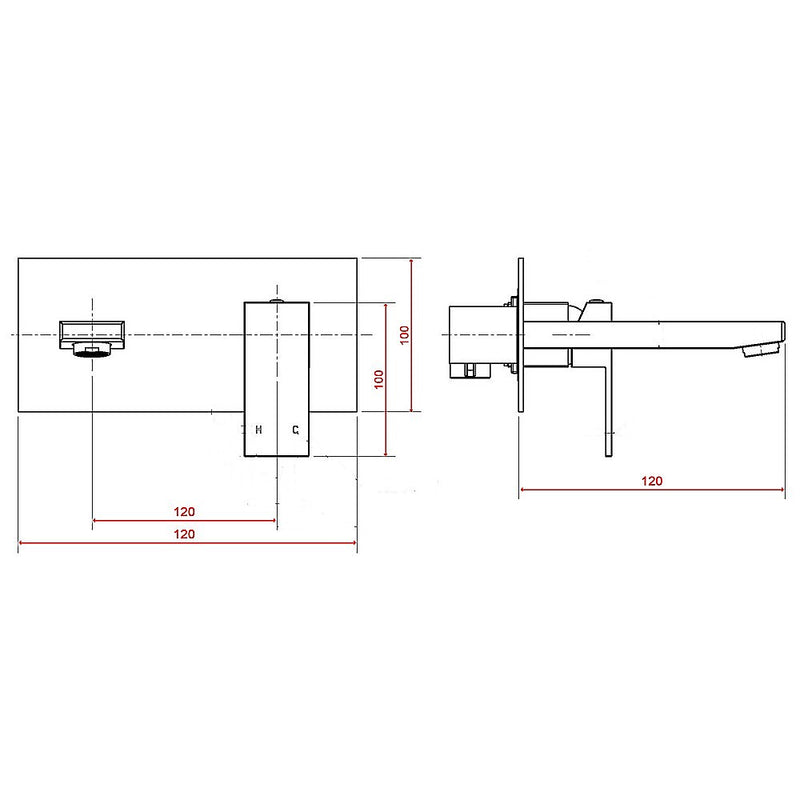 Basin Mixer Tap Bathroom Kitchen Laundry Faucet