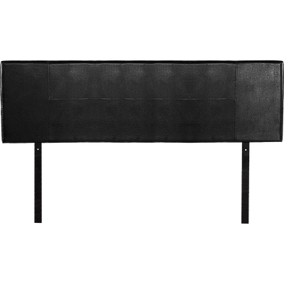 PU Leather King Bed Headboard Bedhead - Black