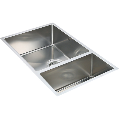 715x440mm Handmade Stainless Steel Undermount / Topmount Kitchen Sink with Waste