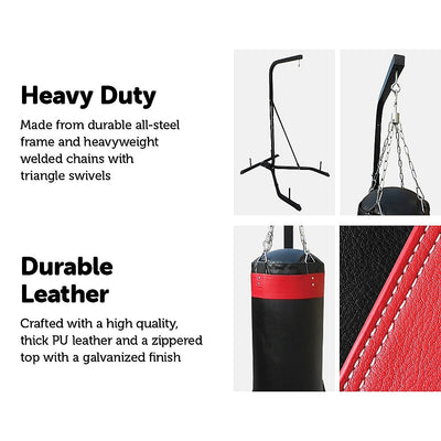 Freestanding 37kg Punching Bag Filled Heavy Duty