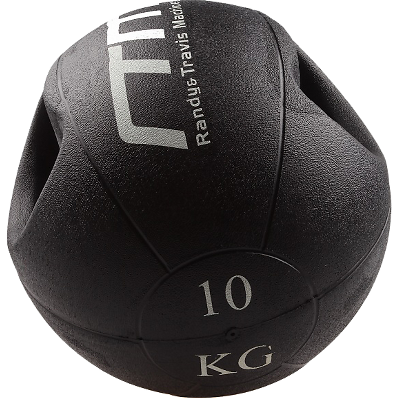 10kg Double-Handled Rubber Medicine Core Ball