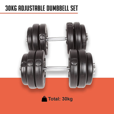 30KG Adjustable Dumbbell Set