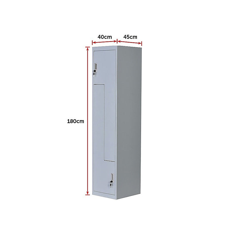 Two-Door Office Gym Shed Storage Lockers