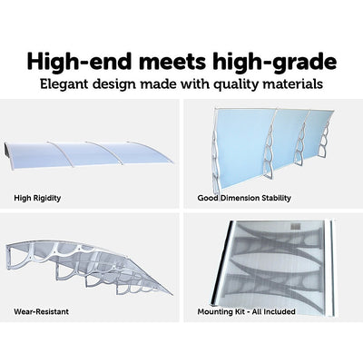 DIY Outdoor Awning Cover -1.5 x 3m