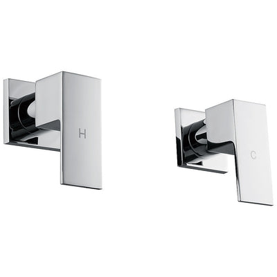 Chrome Bathroom Shower / Bath Mixer Tap Set w/ WaterMark