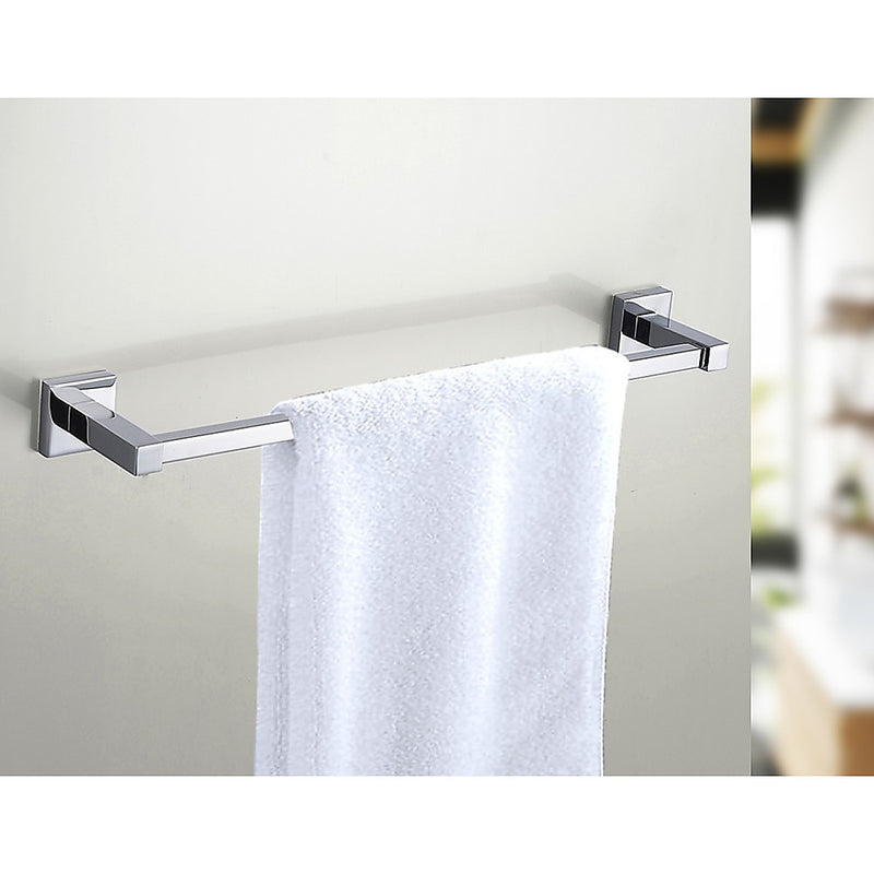 Classic Chrome Towel Bar Rail Bathroom