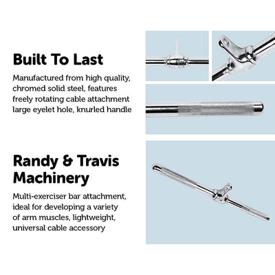 Revolving Straight Bar Cable Attachment