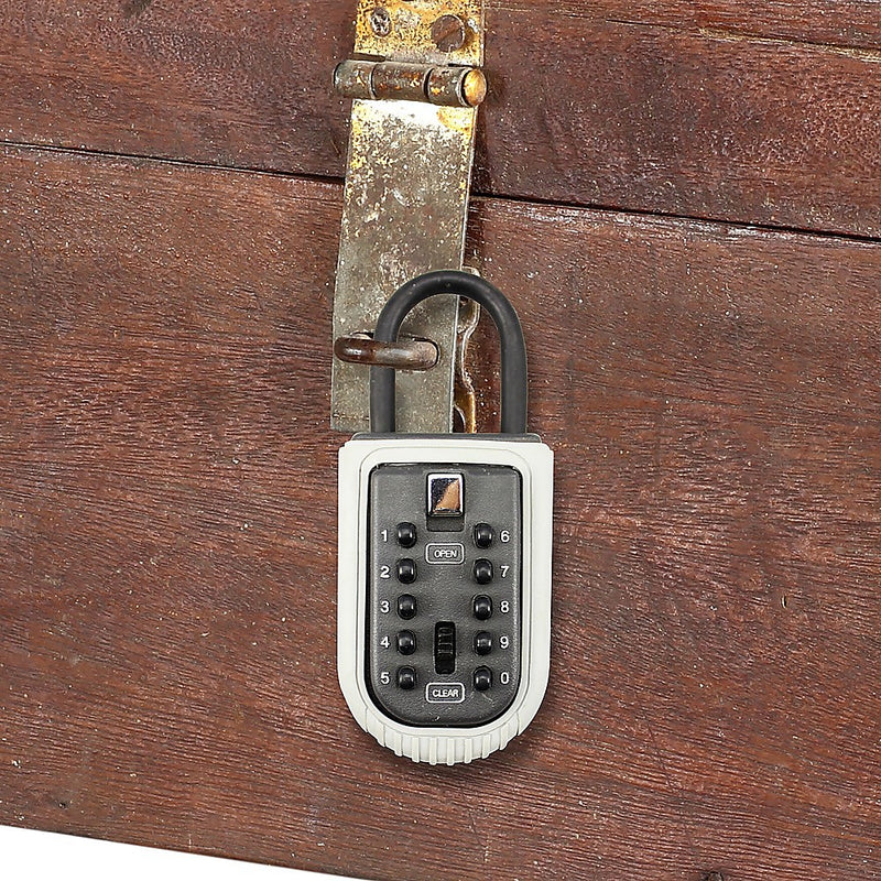 Portable Padlock Safe Key Box Lock