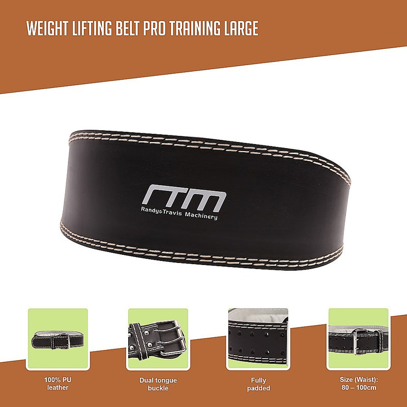 Weight Lifting Belt Pro Training Large