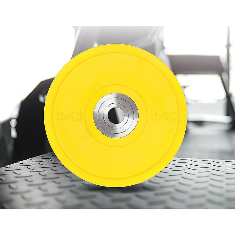 15KG PRO Olympic Rubber Bumper Weight Plate