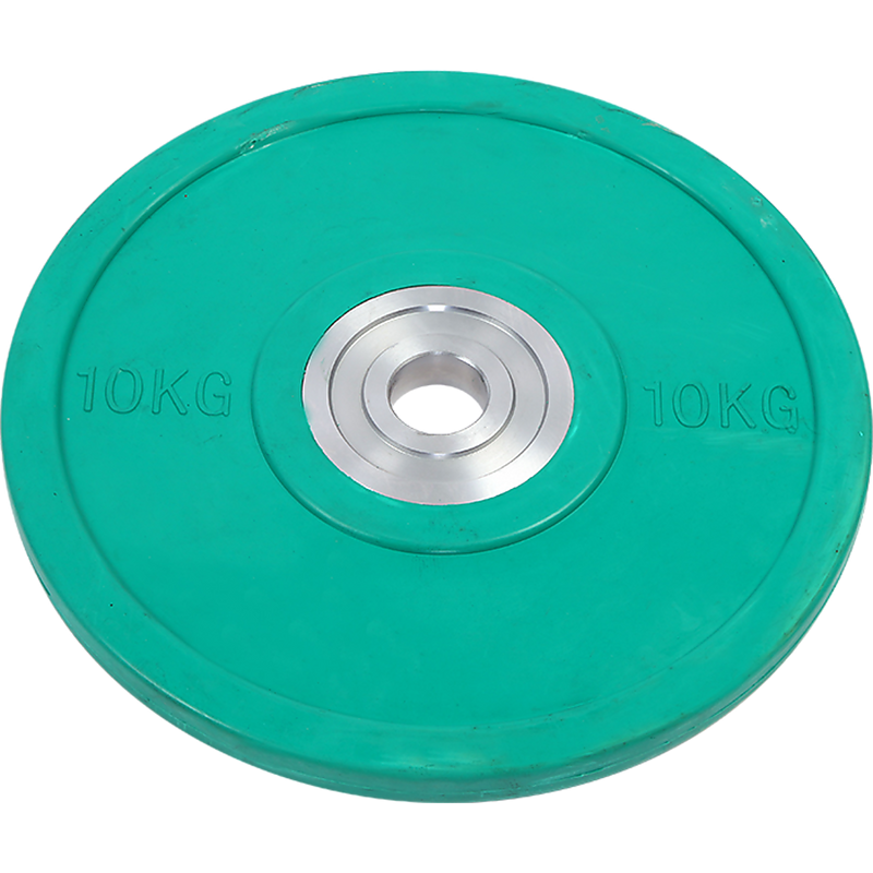 10KG PRO Olympic Rubber Bumper Weight Plate